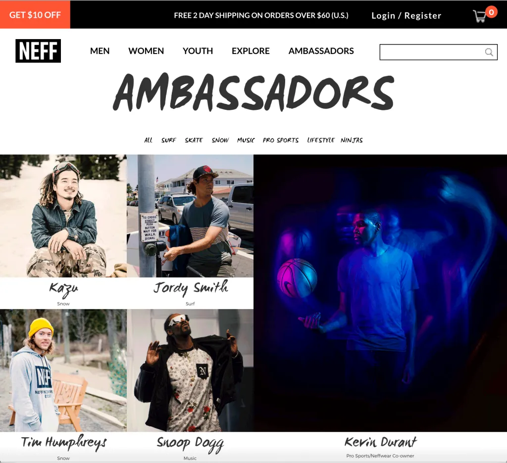 1-neff-influencer-marketing-example