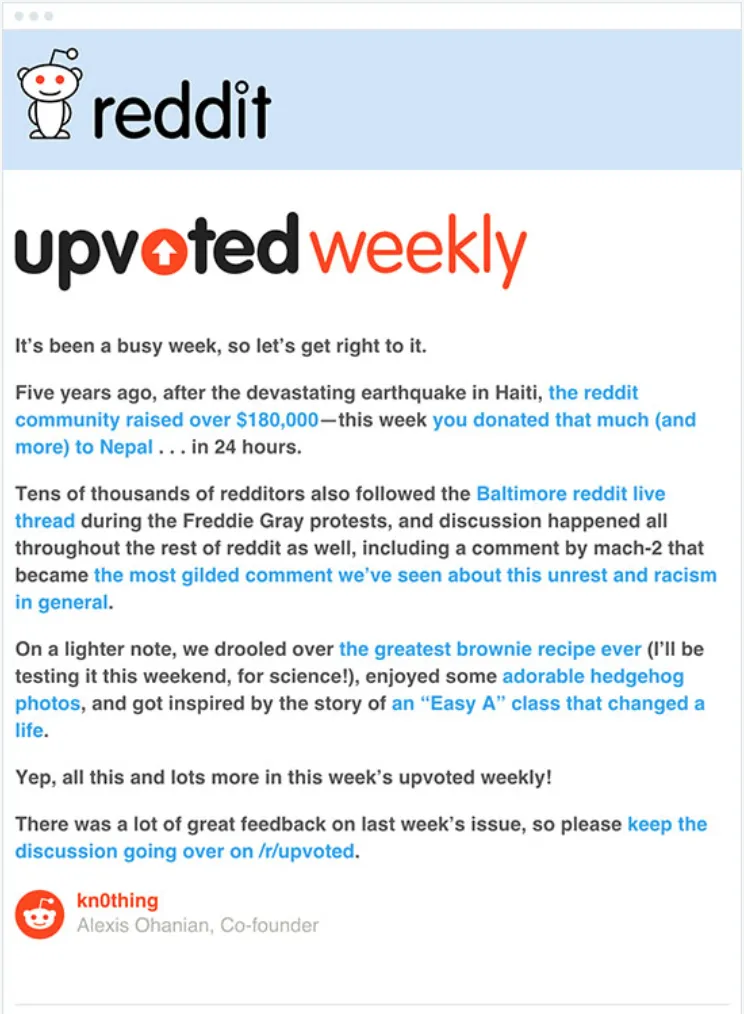 3-reddit-curated-content-email-newsletter-example