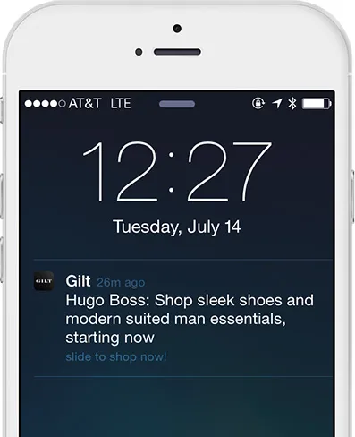 4-gilt-mobile-push-lifecycle-campaign