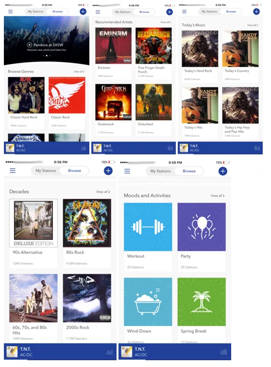 5-Pandora Music Streaming Mobile Marketing Examples