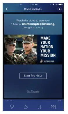 6-Pandora Mobile Marketing Free Hour Onboarding
