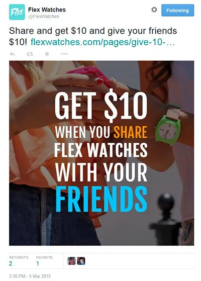 7-flexwatches-referral-marketing-example