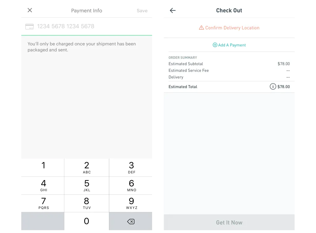 postmates-mobile-app-optimization-checkout-example