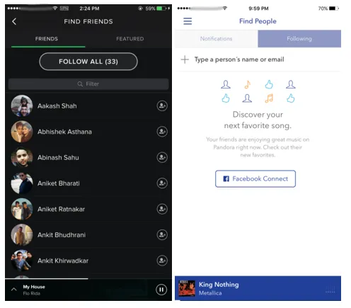 9-Music Streaming Network Effects Mobile Marketing Examples