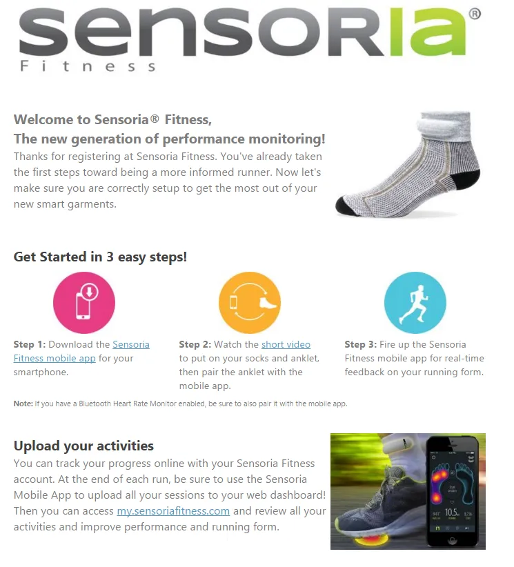 Sensoria® Smart Band — Sensoria Health