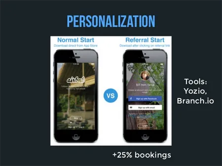 airbnb mobile growth example