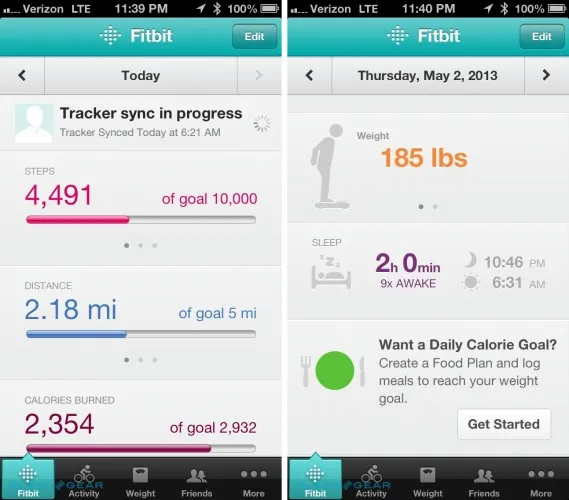 fitbit hardware e-commerce mobile marketing example