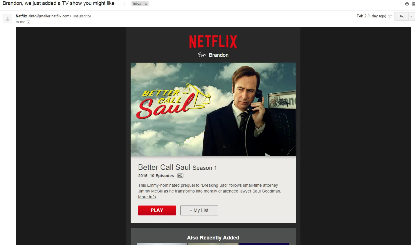 netflix-behavioral-email-marketing-example