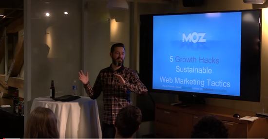 Sustainable Web Marketing Tactics Rand Fishkin Moz via SaaSquatch