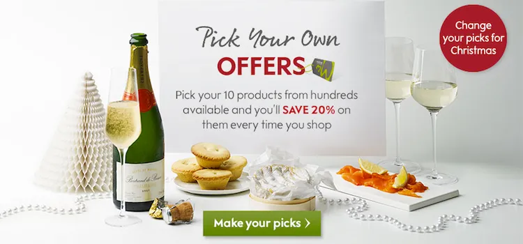 High-end British Food Retailer WaitRose designed their myWaitrose loyalty program based on customer service. 