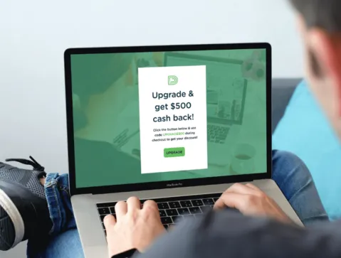 With SaaSquatch, engage with your customers while they are in your mobile or web app. Reward users for completing in-app activities and encourage product usage.
