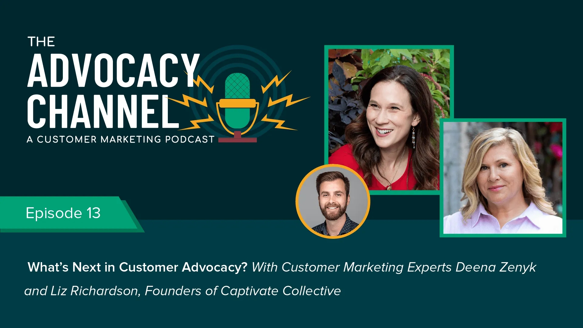 Deena and Liz from Captivate Collective on The Advocacy Channel Podcast
