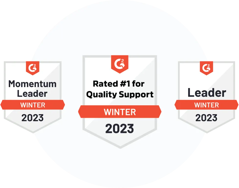 SaaSquatch in an industry leader referral and loyalty marketing software, as seen on G2.com.